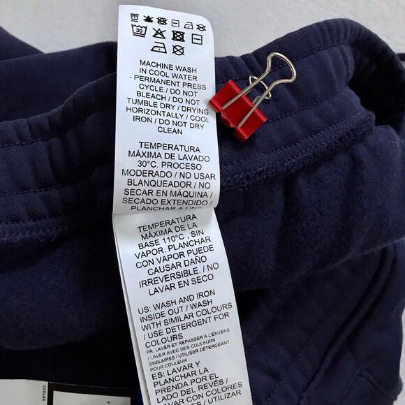 Puma NWT Performance Navy Sweat Shorts Men L - Picture 9 of 10